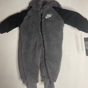 Nike Baby Unisex Hooded Sherpa Coverall